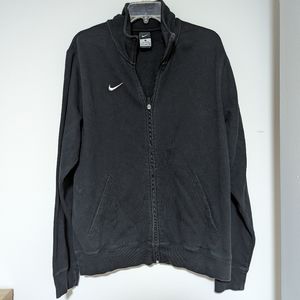 Black Nike zip up Med